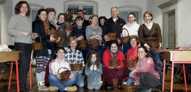 U porečkom muzeju održana radionica tradicijskog pletenja košara